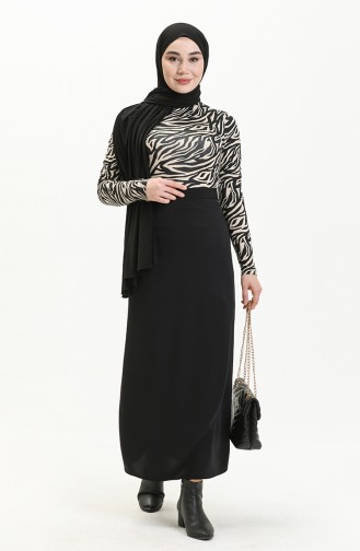 تنورة قلم 2241-01 أسود 2241-01