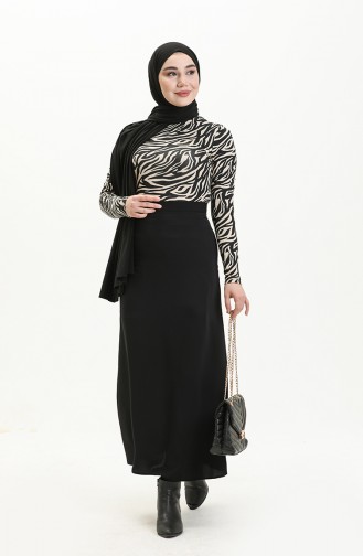 تنورة قلم 2241-01 أسود 2241-01