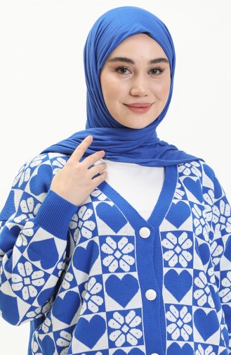 Trikot gemusterte Strickjacke 0552-09 Sax 0552-09