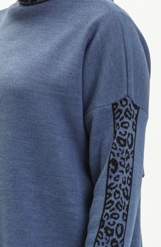 Knitwear Suit 0579-09 İndigo 0579-09