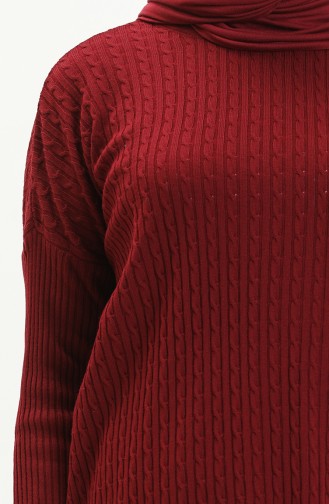 Knitwear Suit 3345-11 Claret Red 3345-11