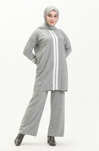Knitwear Suit 3383-03 Grey 3383-03