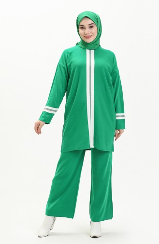 Knitwear Suit 3383-09 Green 3383-09