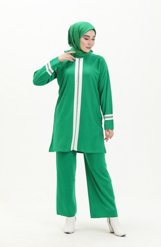 Knitwear Suit 3383-09 Green 3383-09