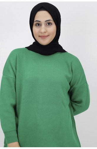 ملابس مُحاكة أخضر حشيشي 14682-05