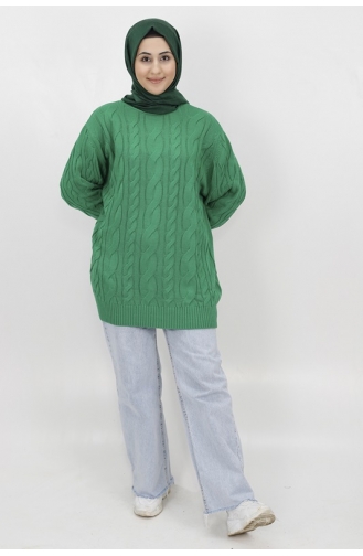 ملابس مُحاكة أخضر حشيشي 7413-02