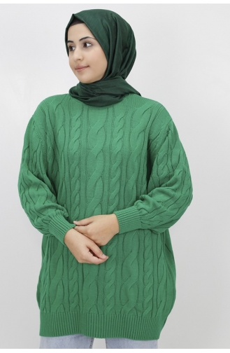 ملابس مُحاكة أخضر حشيشي 7413-02
