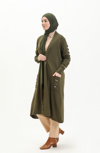 Khaki Cardigan 3331-01 Khaki 3331-01