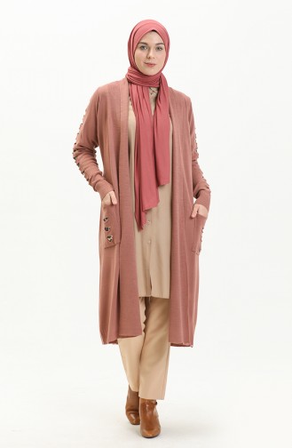 Dusty Rose Cardigan 3331-06 Dusty Rose 3331-06