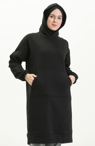 Tunique Longue 3 Fifs 9041-01 Noir 9041-01