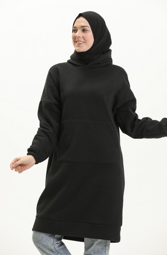 Tunique Longue 3 Fifs 9041-01 Noir 9041-01