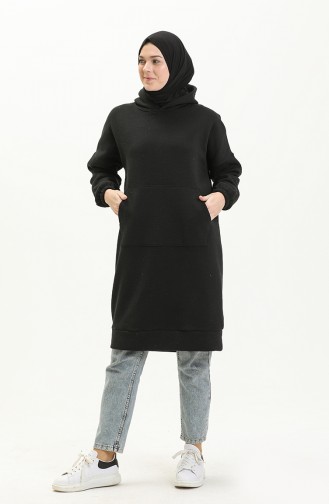Tunique Longue 3 Fifs 9041-01 Noir 9041-01