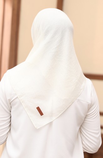 Cream Hoofddoek 13203-05