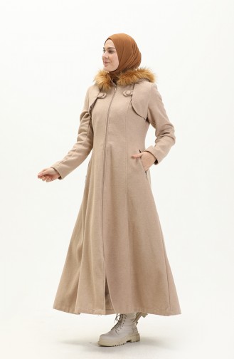 Hooded Coat 711930-06 Camel 711930-06