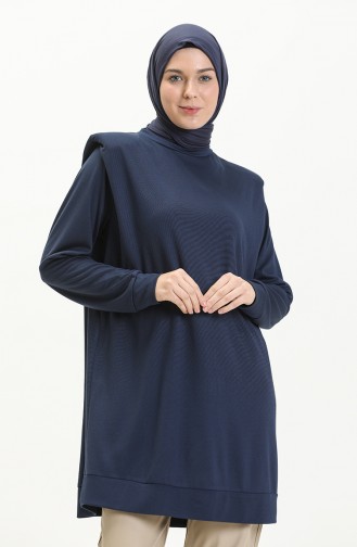 Oyya Sweatshirt 228463A-01 Navy Blue 228463A-01