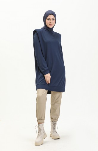Oyya Sweatshirt 228463A-01 Navy Blue 228463A-01