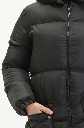 Manteau Matelassé Tissu Jesicca 6053-01 Noir 6053-01