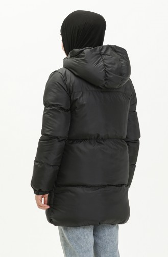 Füllung Puffercoat aus Jesicca-Stoff 6053-01 Schwarz 6053-01