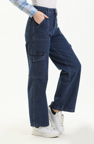Navy Blue Pants 7520-01