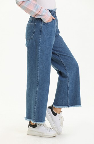 Jeansblau Hose 7523-02
