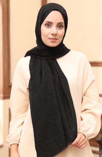 Madame Mary Bamboo Shawl 19081-01 Black 19081-01