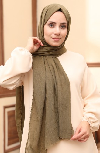 Madame Mary Bamboo Shawl 19081-06 Khaki 19081-06