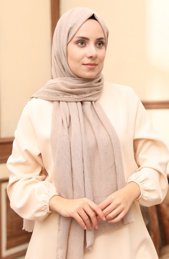 Madame Mary Bamboo Scarf Shawl 19081-12 Stone 19081-12