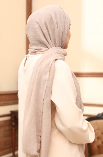 Madame Mary Bamboo Scarf Shawl 19081-12 Stone 19081-12