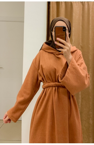 Camel Hijab Dress 00212-05