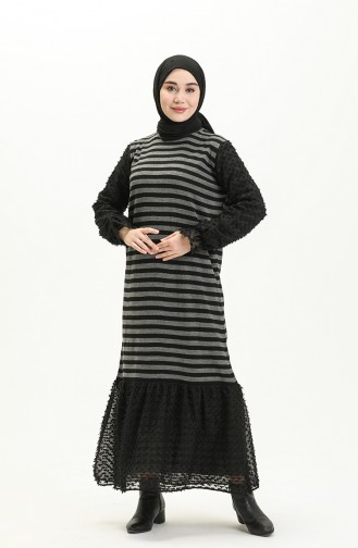 Knitwear Garnish Dress 3360-17 Anthracite 3360-17