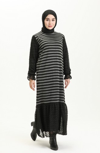 Knitwear Garnish Dress 3360-17 Anthracite 3360-17