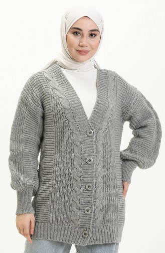 Gray Cardigans 2924