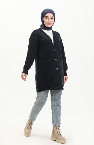 Navy Blue Cardigans 0003-01