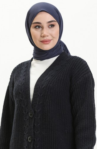 Navy Blue Cardigans 0003-01