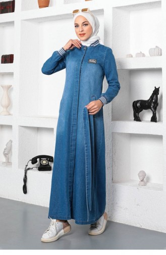 Jeans Blue Abaya 14021