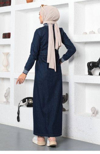 Dunkelblau Abayas 14022