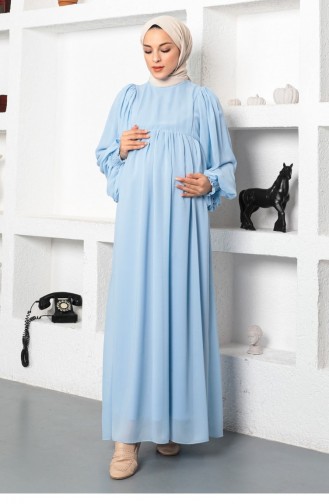 Habillé Hijab Bleu Bébé 14024