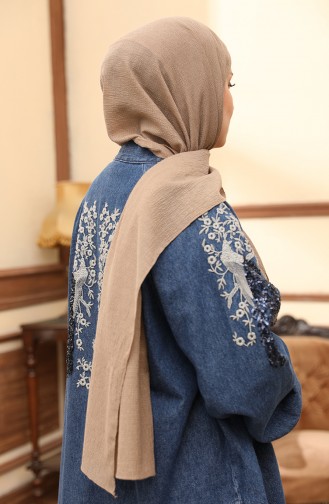 Madame Mary Mio Shawl 19082-15 Dark Beige 19082-15