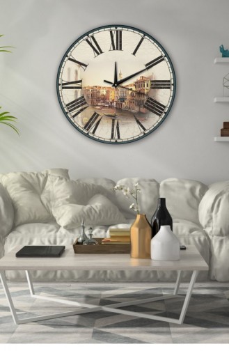 Retro Tasarımlı Duvar Saati 35 X 35 Mbolddsx35 0062