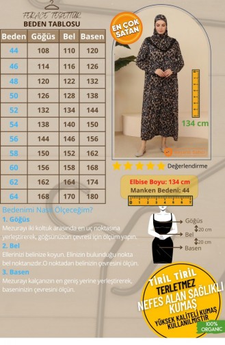 Kadın Büyük Beden Tam Tesettür Giyçık Namaz Elbisesi 7028 İndigo