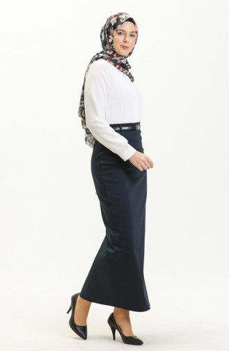 Navy Blue Rok 2243-02