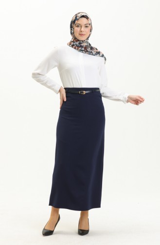 Navy Blue Rok 2245-02