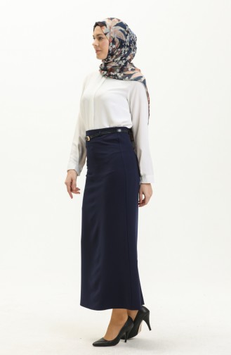 Navy Blue Rok 2245-02