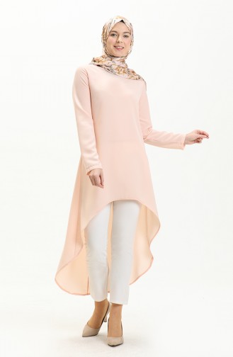 Tofisa Asymmetric Long Tunic 3652-02 Light Powder 3652-02