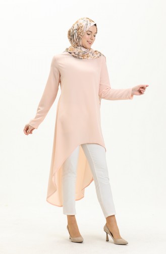 Tofisa Asymmetric Long Tunic 3652-02 Light Powder 3652-02