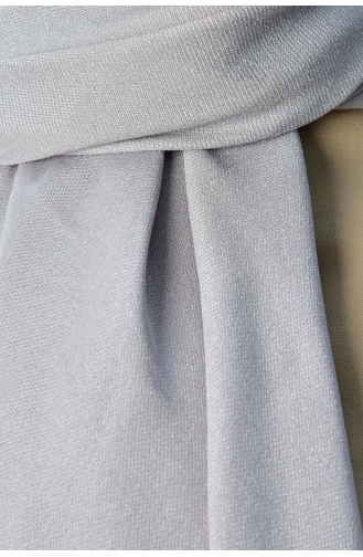Silver Gray Shawl 000052-10
