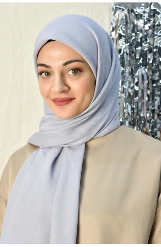 Silver Gray Shawl 000052-10