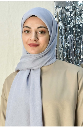 Silver Gray Shawl 000052-10