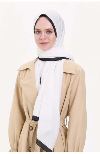 شال أبيض 000051-01