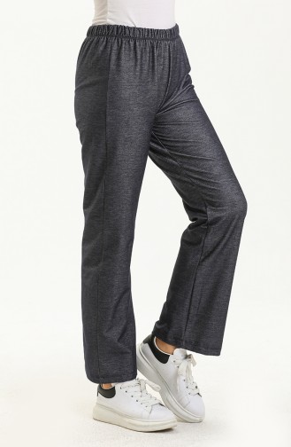 Two Yarn Sweatpants 21022-03 Denim Color 21022-03